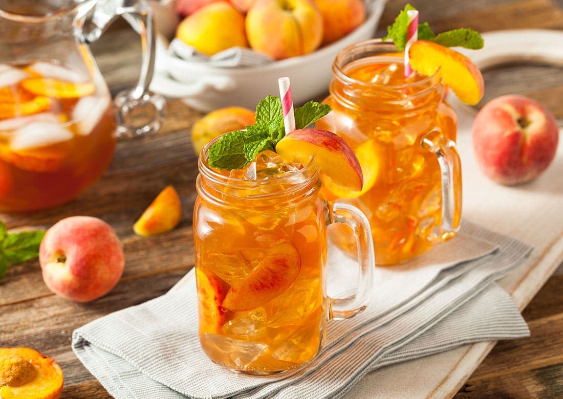 Tapri Santorini Peach Iced Tea